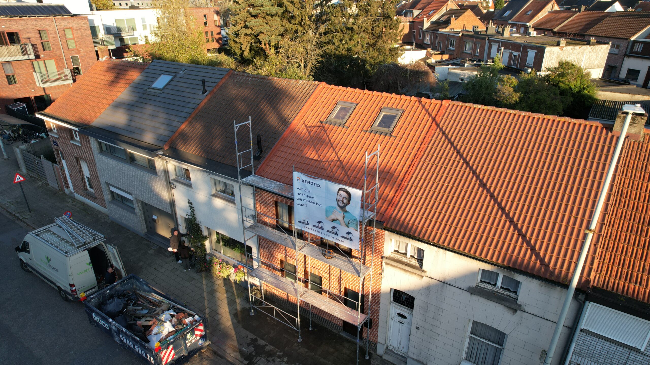 Dakwerken in Schoten: resultaat na de werken
