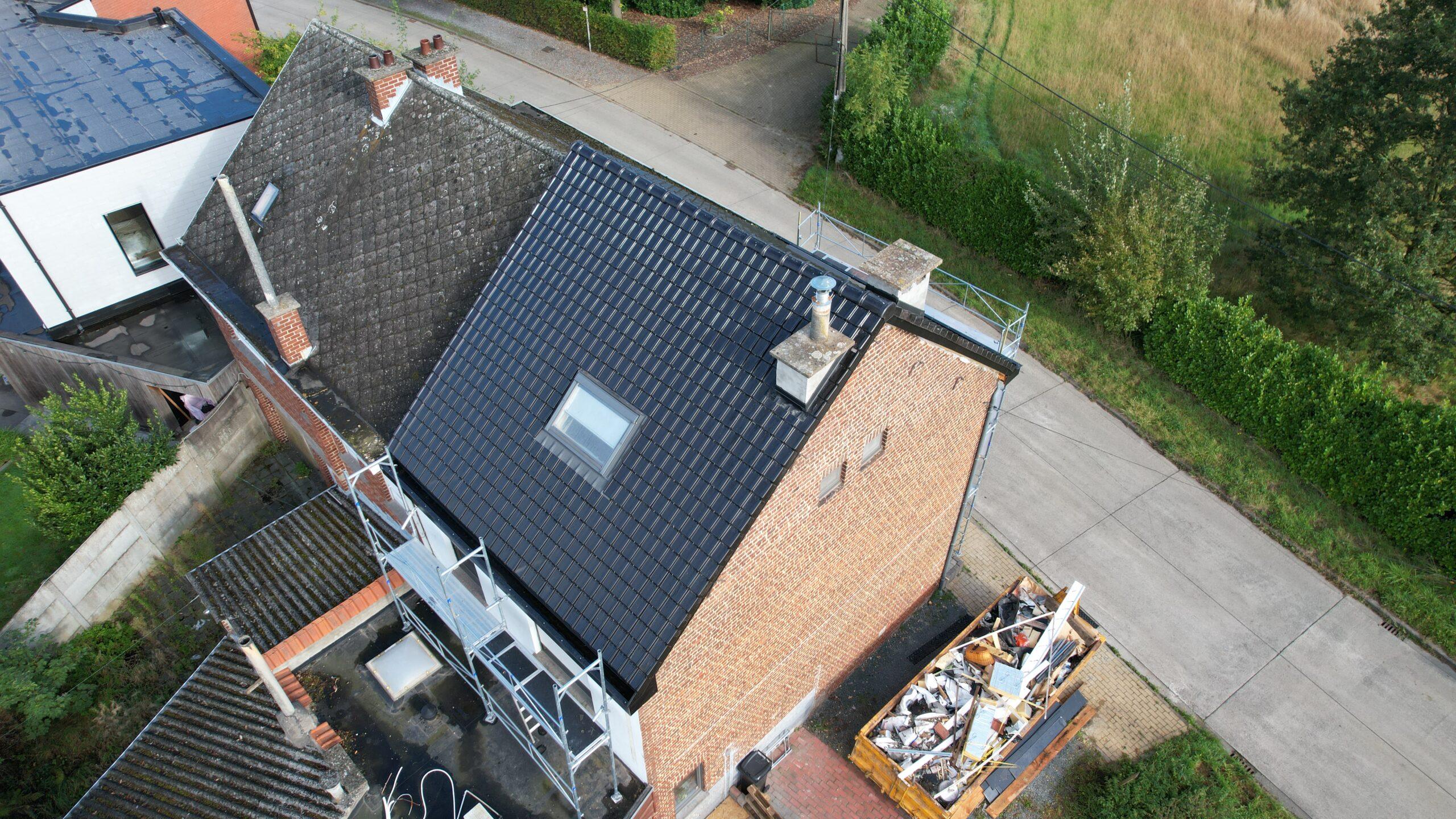 Dakwerken in Affligem: resultaat na de werken
