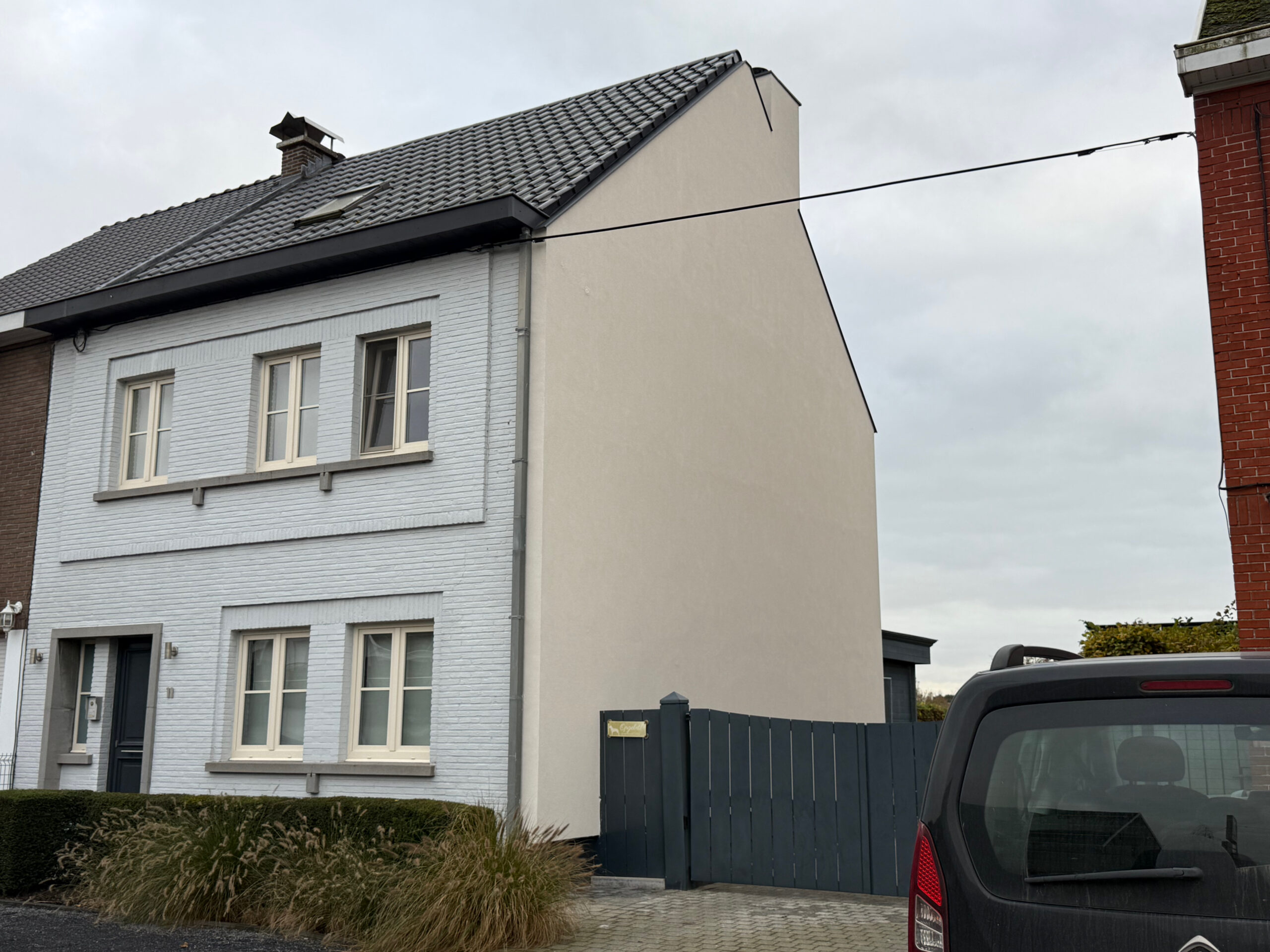 Gevelwerken in Wichelen: resultaat na de werken