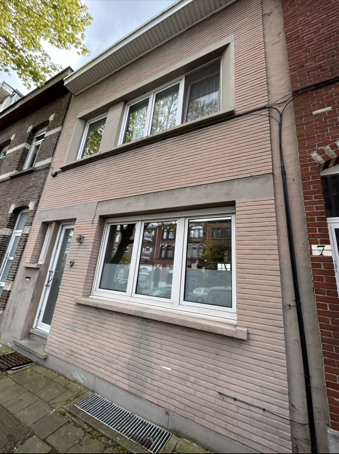 Gevelwerken in Antwerpen: situatie voor de werken