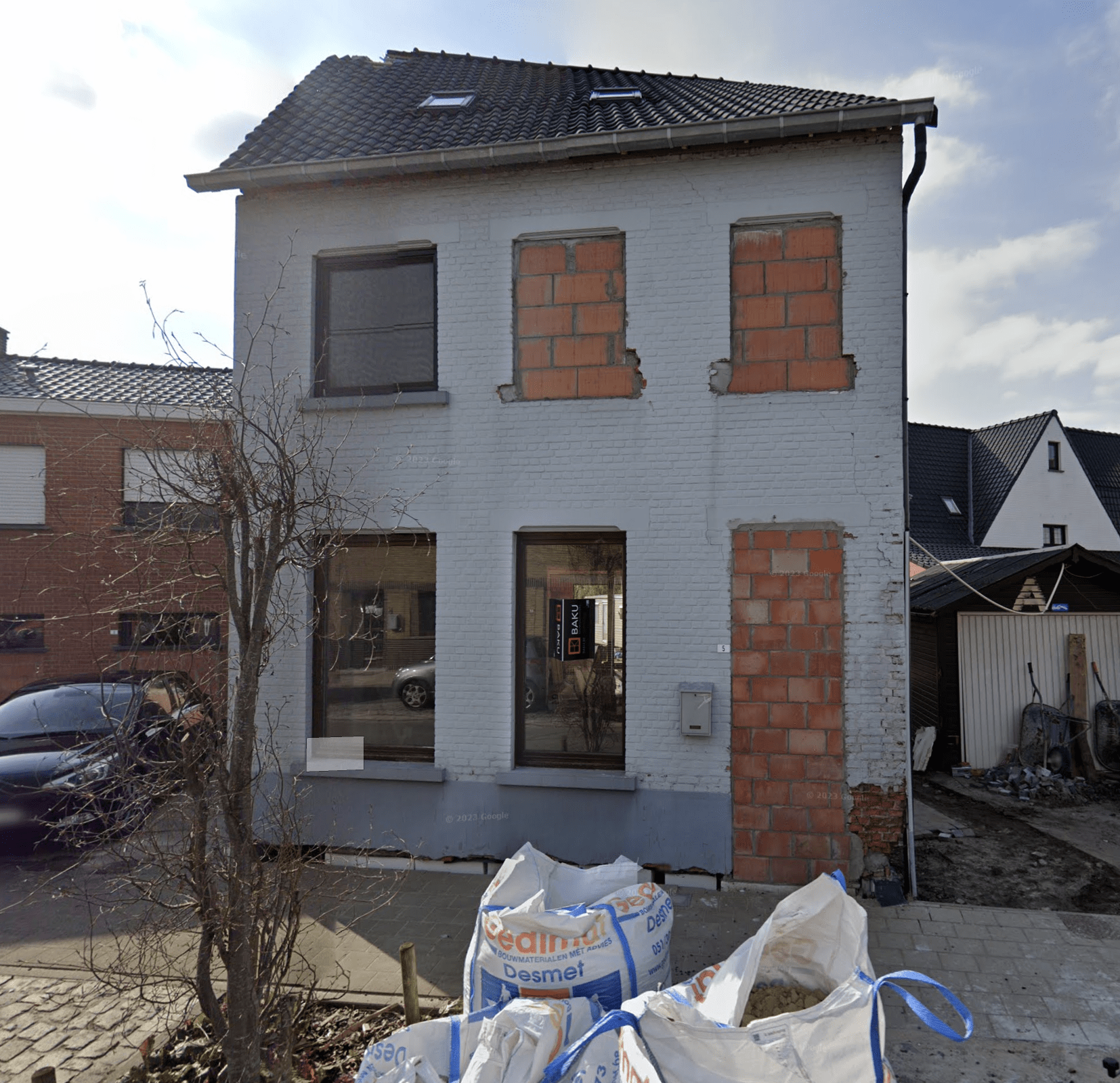 Gevelwerken – Wetteren (dak niet door ons), foto 2