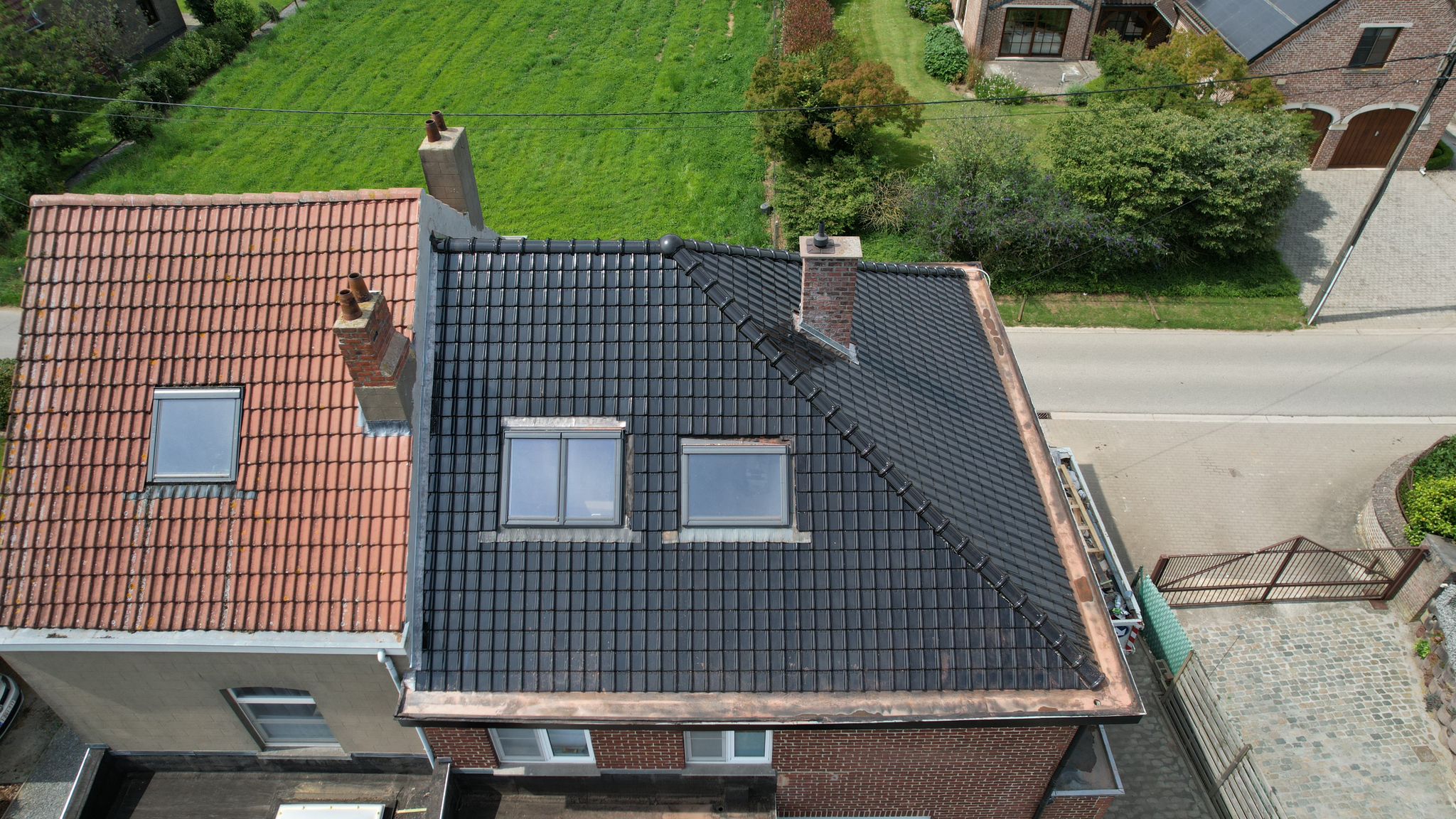 Dakwerken in Dilbeek: resultaat na de werken