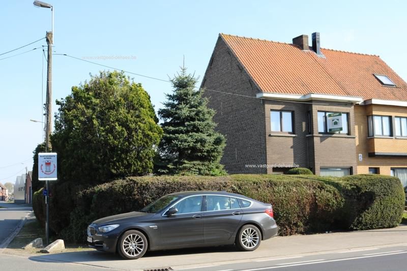 Gevelwerken in Deinze: situatie voor de werken