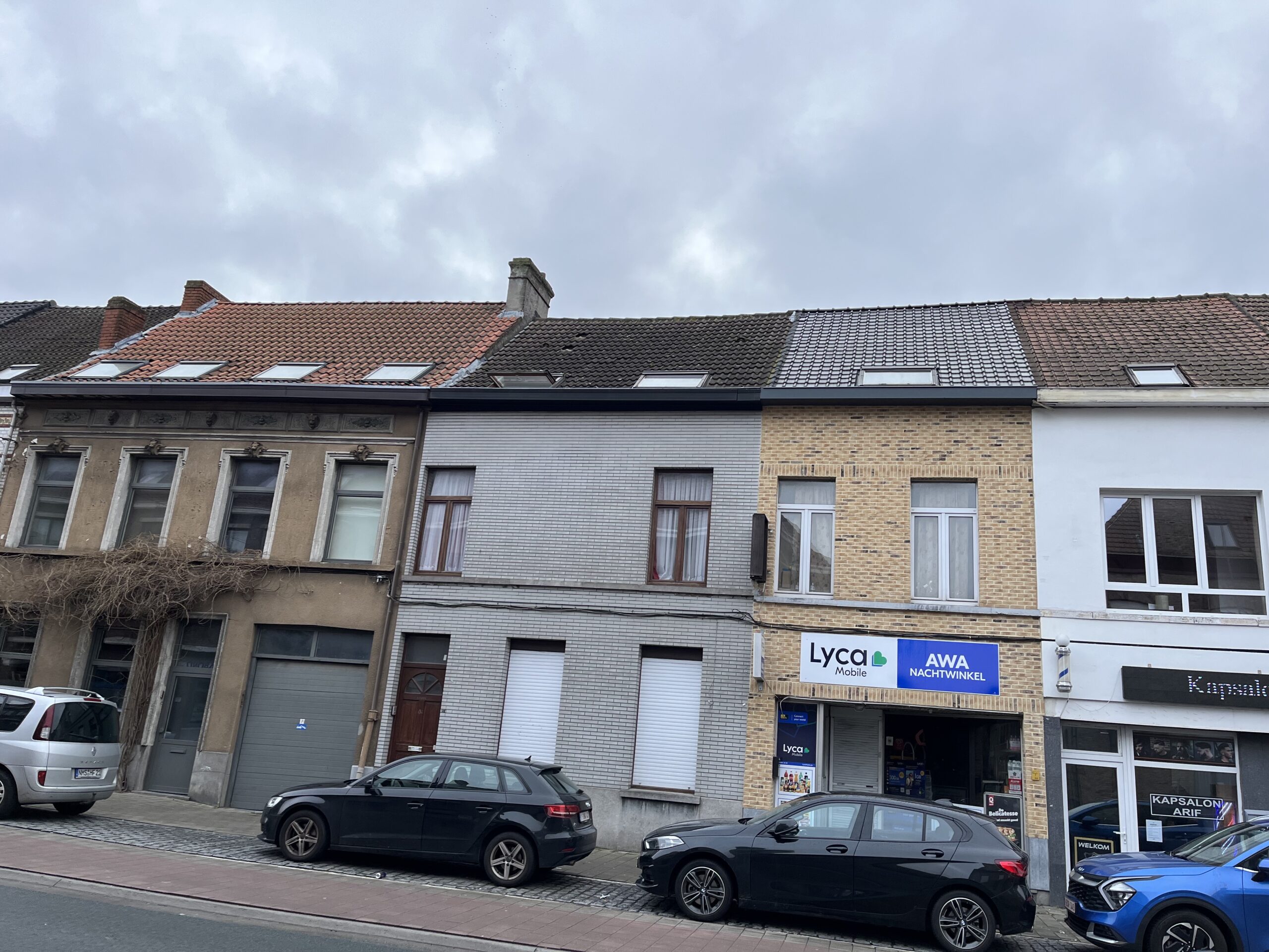 Dakwerken in Gent: situatie voor de werken