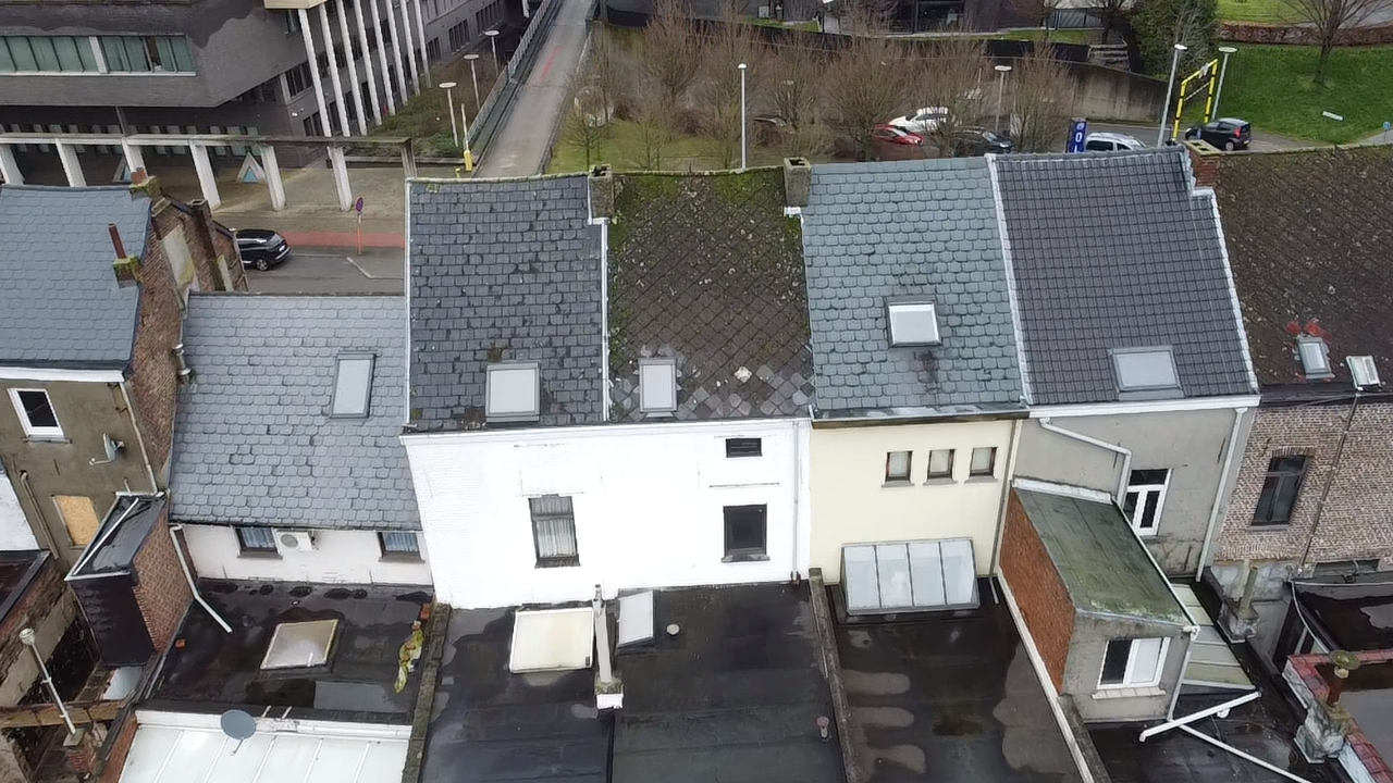 Dakwerken in Aalst: situatie voor de werken