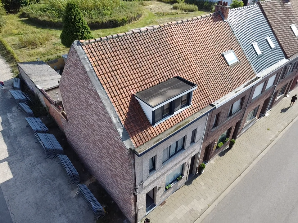 Dakwerken in Zwijndrecht: situatie voor de werken