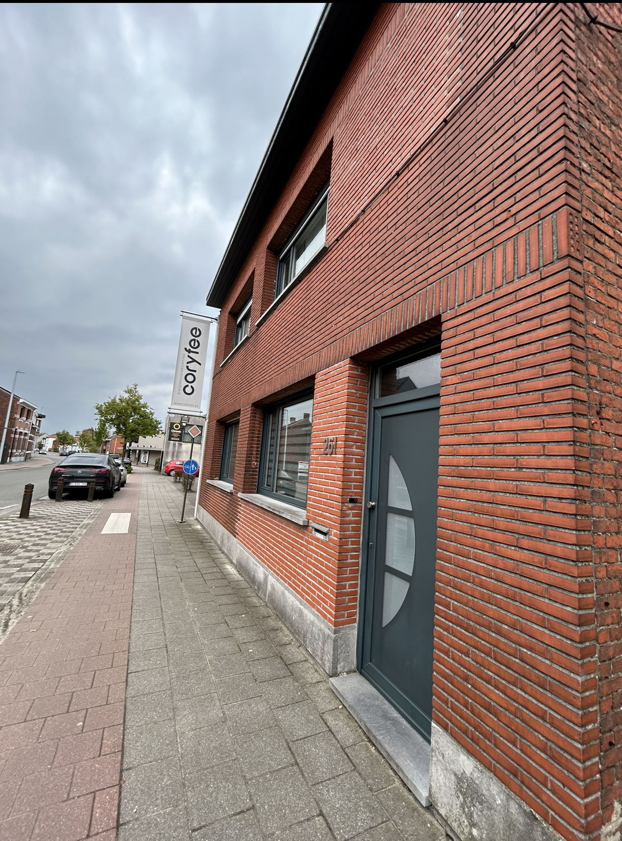 Gevelwerken in Kalmthout: situatie voor de werken