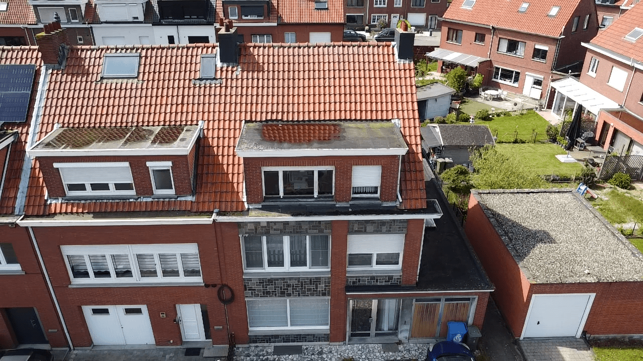 Dakwerken in Antwerpen: situatie voor de werken