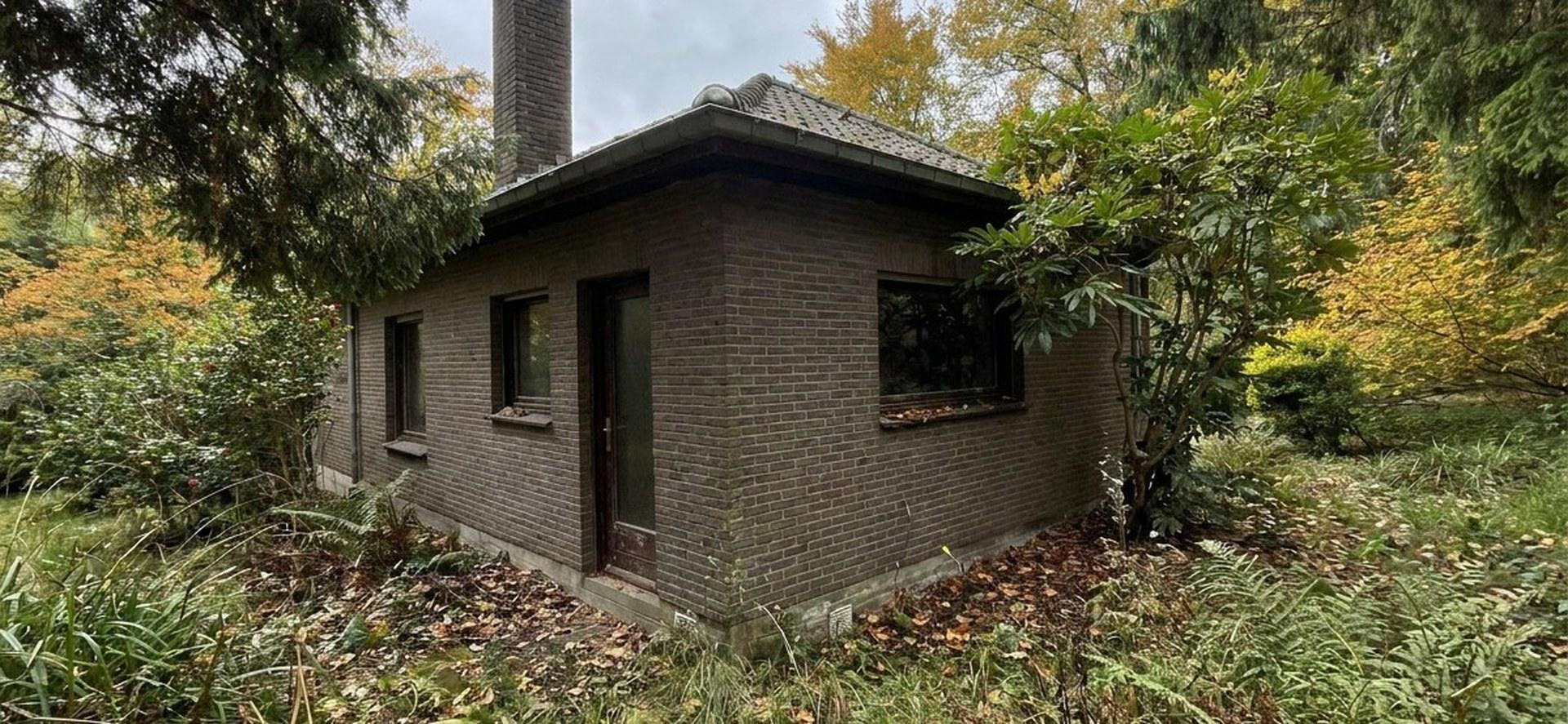 Gevelwerken in Overijse: situatie voor de werken