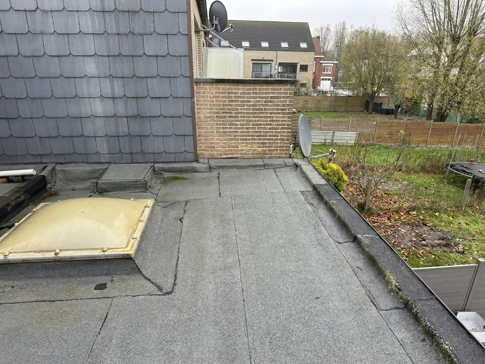 Dakwerken in Ninove: situatie voor de werken