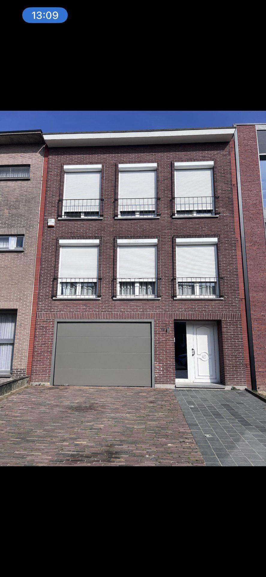 Gevelwerken in Lint: situatie voor de werken